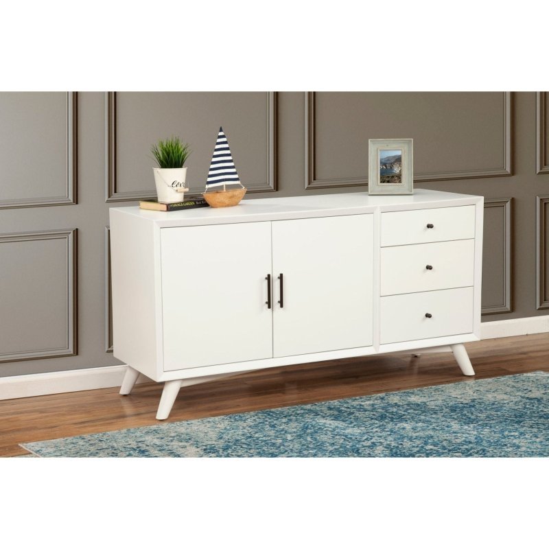 Flynn Sideboard, White - FCHF CITY