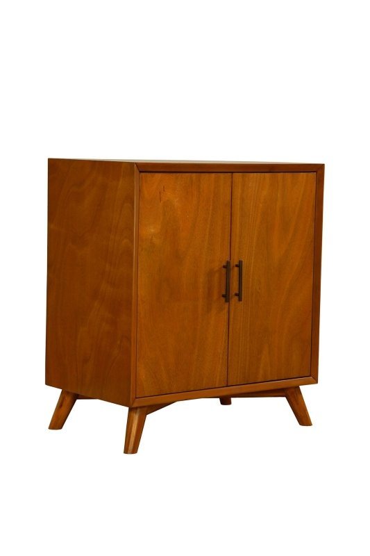 Flynn Small Bar Cabinet, Acorn - FCHF CITY