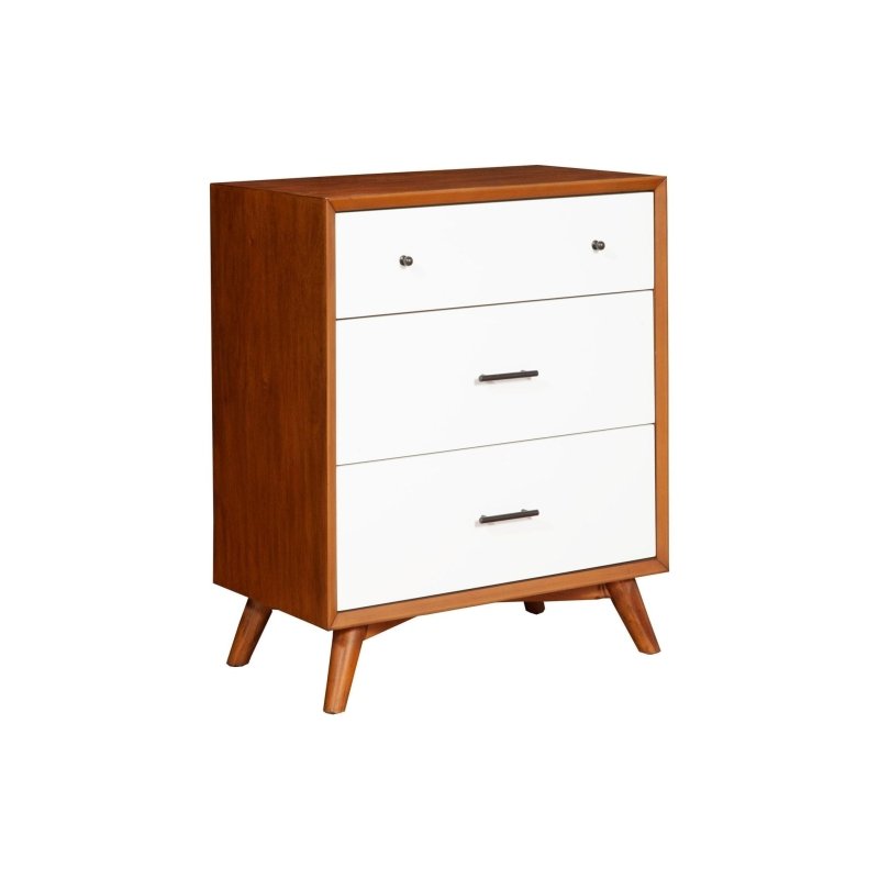 Flynn Small Chest, Acorn & White - FCHF CITY