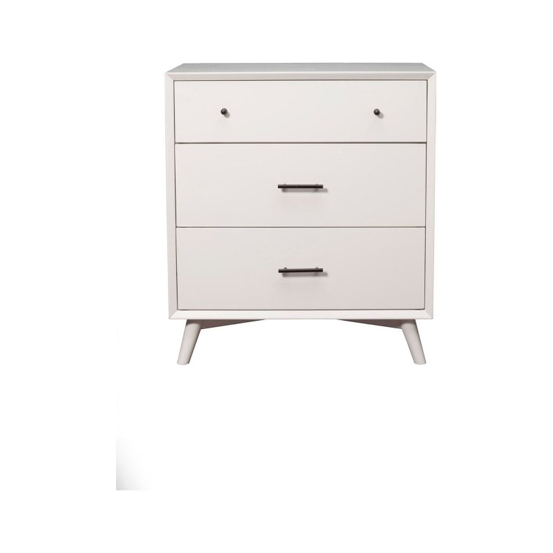 Flynn Small Chest, White - FCHF CITY