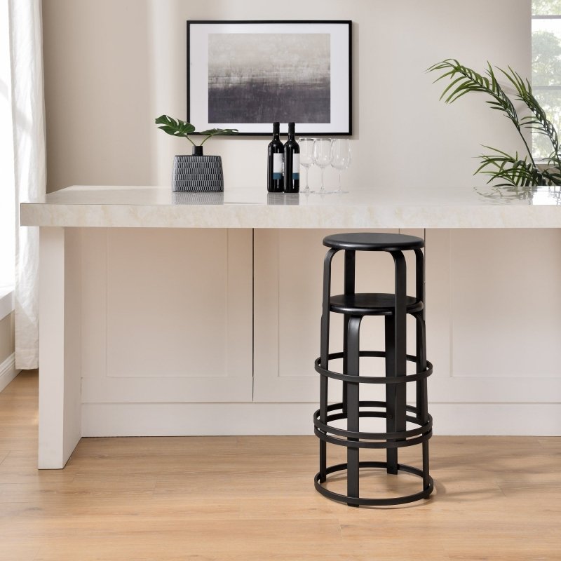 Foremand Kitchen Bar Stool, Set of 2 - FCHF CITY