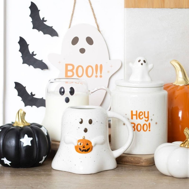 Ghost Shaped Halloween Mug - FCHF CITY