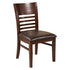 Granada Side Chairs, Brown Merlot - FCHF CITY