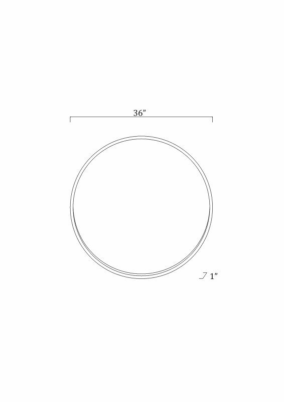Guinda Round Gold Framed Wall Mirror - FCHF CITY