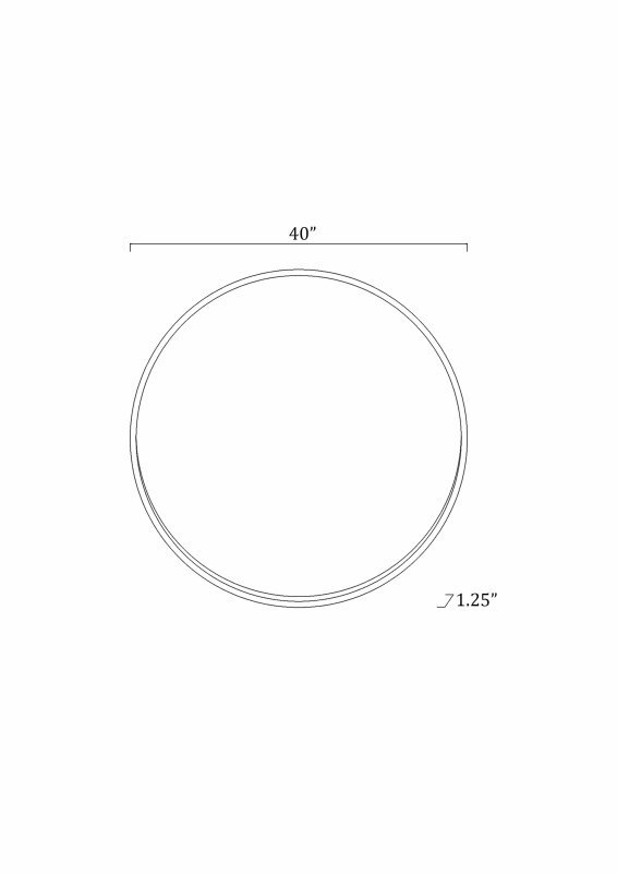 Guinda Round Gold Framed Wall Mirror - FCHF CITY