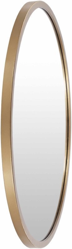 Guinda Round Gold Framed Wall Mirror - FCHF CITY