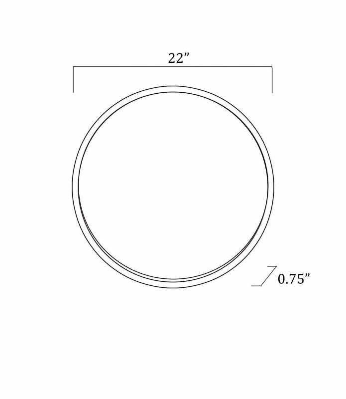 Guinda Round Gold Framed Wall Mirror - FCHF CITY