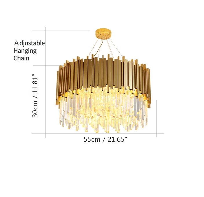 Hilton Crystal Chandelier - FCHF CITY