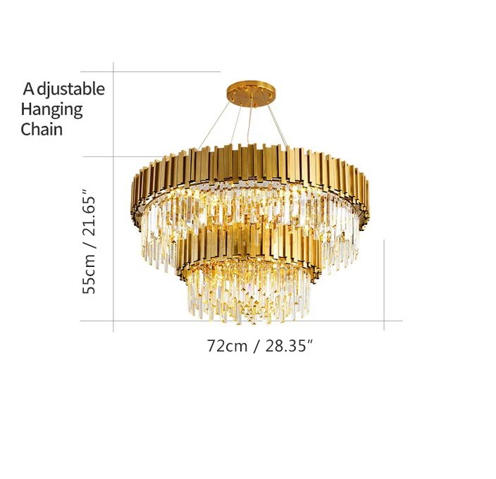 Hilton Crystal Chandelier - FCHF CITY