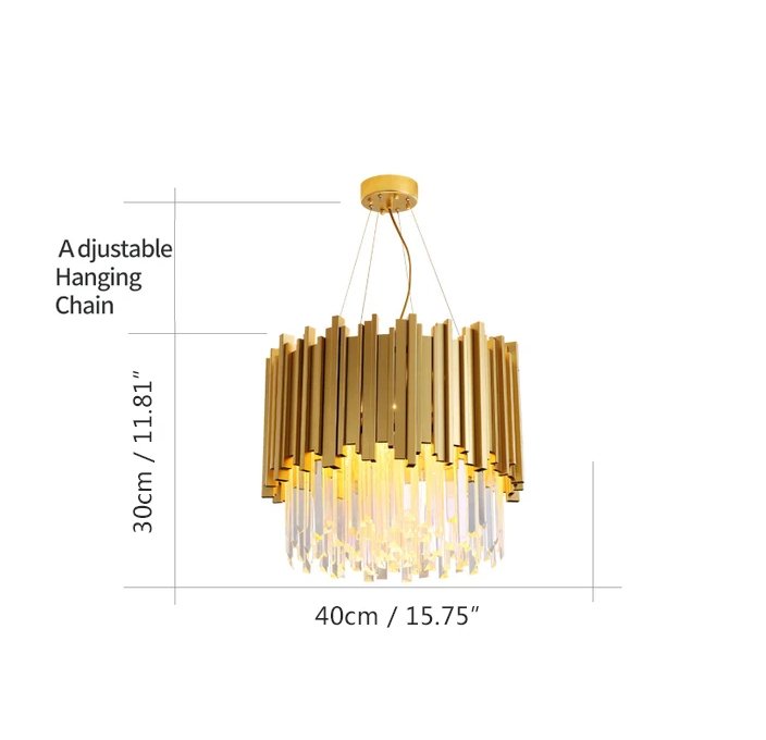 Hilton Crystal Chandelier - FCHF CITY