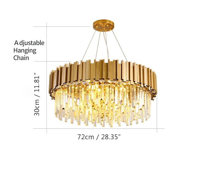 Hilton Crystal Chandelier - FCHF CITY