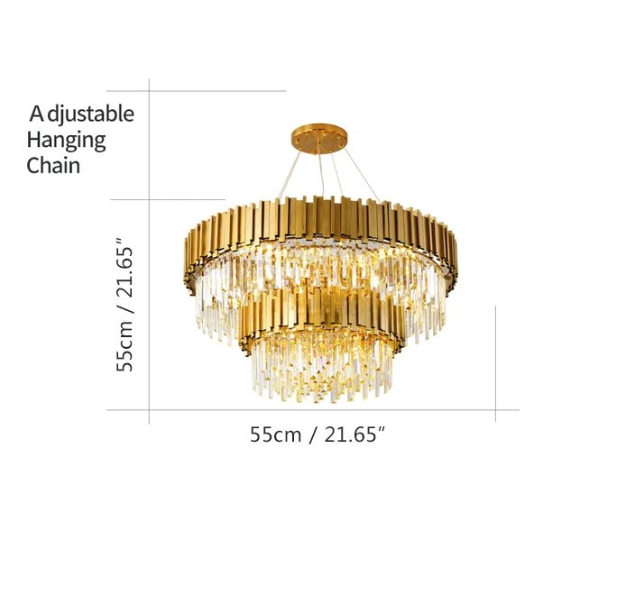 Hilton Crystal Chandelier - FCHF CITY