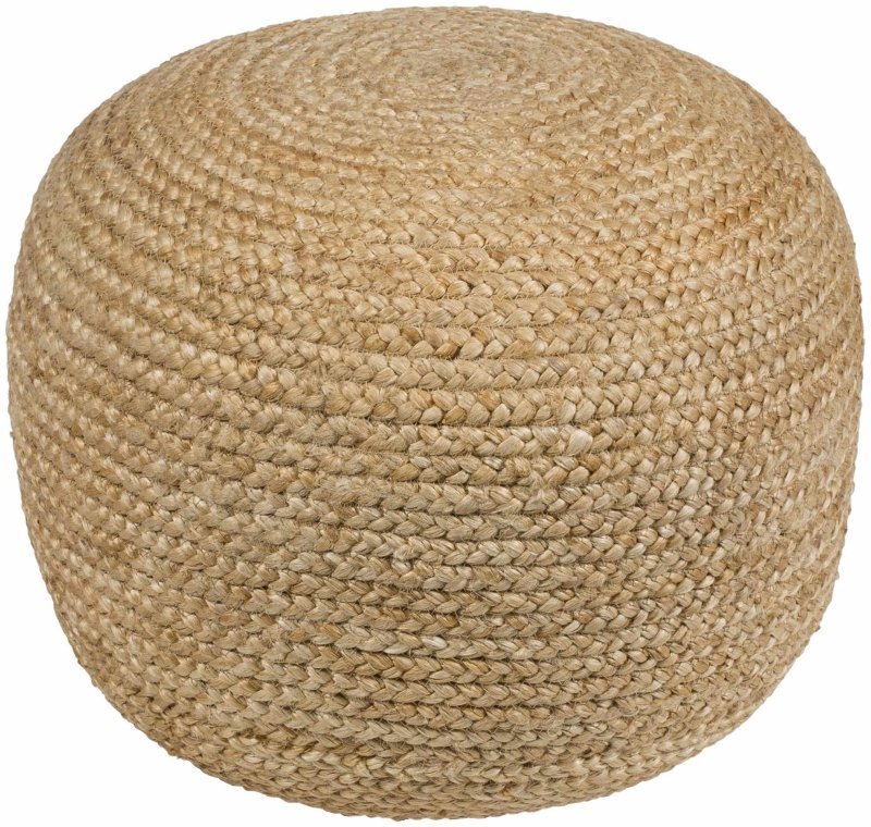 Kaumakani Jute Pouf - FCHF CITY