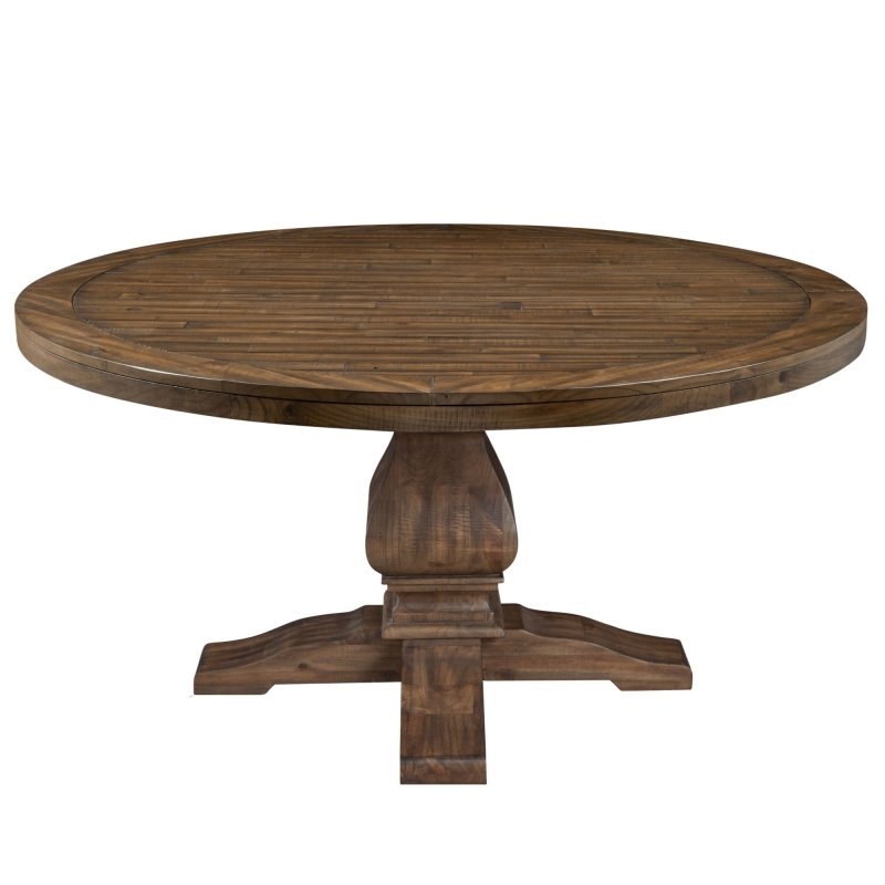Kensington Round Dining Table, Walnut - FCHF CITY