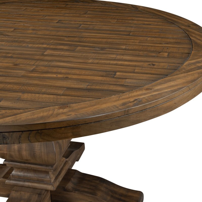 Kensington Round Dining Table, Walnut - FCHF CITY