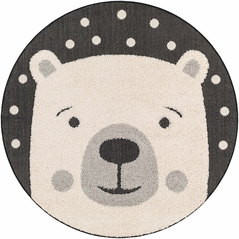 Kids Bear Animal Print Nursery Area Rug - FCHF CITY