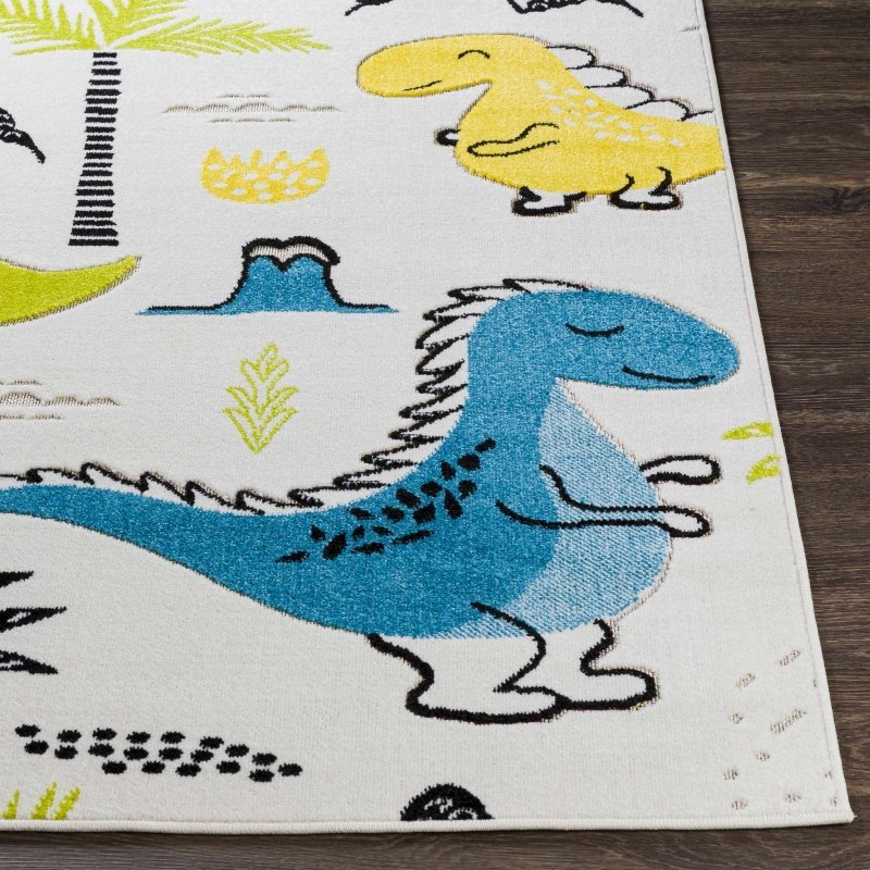 Kids Dianosour Colorful Jungle Playroom Area Rug - FCHF CITY