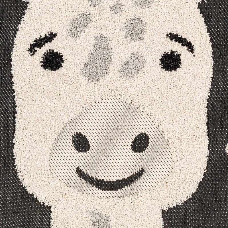 Kids Giraffe Animal Print Nursery Area Rug - FCHF CITY