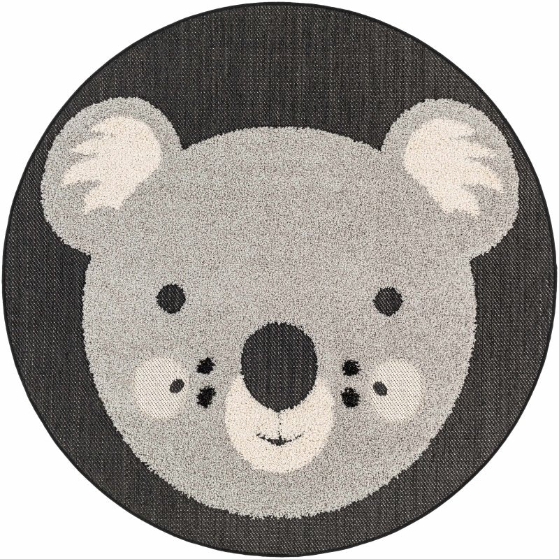 Kids Koala Animal Print Nursery Area Rug - FCHF CITY