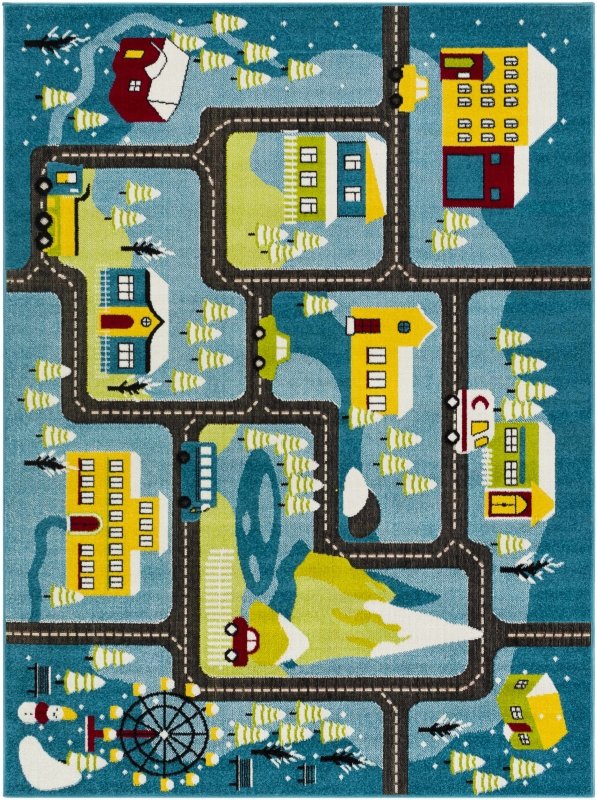 Kids Road Area Rug - FCHF CITY