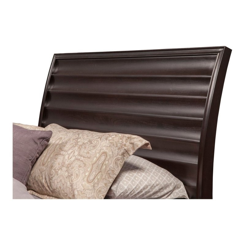 Legacy Storage Bed, Black Cherry - FCHF CITY