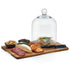 Libbey Acaciawood 4 - Piece Cheese Board Serving Set with Glass Dome - FCHF CITY