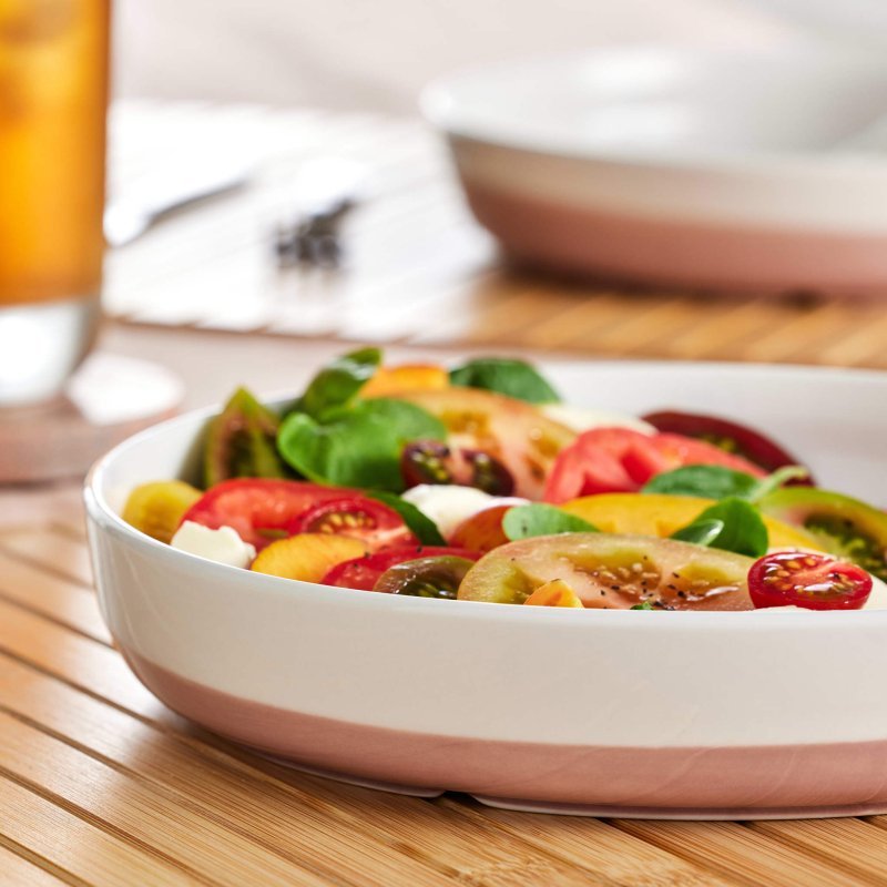 Libbey Austin 10 - inch Porcelain Coupe Dinner Plate, Set of 4 - FCHF CITY