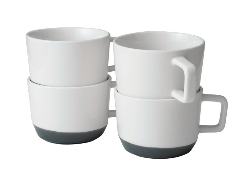 Libbey Austin 17.5 - ounce Large Porcelain Coffee Mug, Set of 4 - FCHF CITY