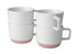 Libbey Austin 17.5 - ounce Large Porcelain Coffee Mug, Set of 4 - FCHF CITY