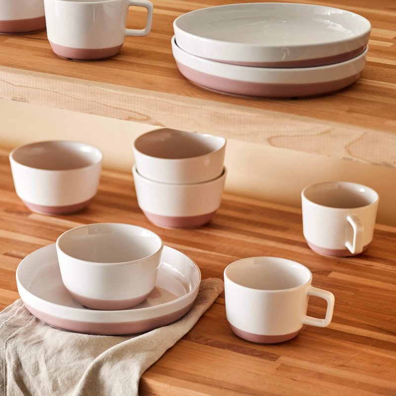 Libbey Austin 17.5 - ounce Large Porcelain Coffee Mug, Set of 4 - FCHF CITY
