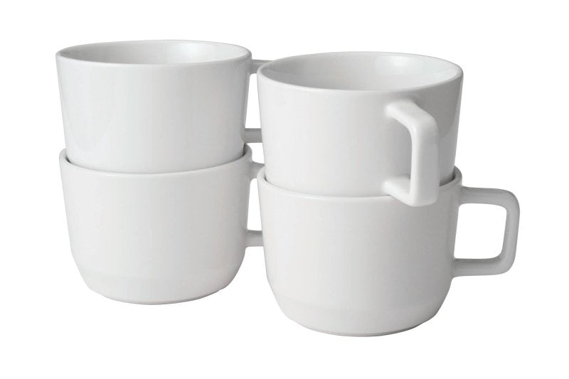 Libbey Austin 17.5 - ounce Large Porcelain Coffee Mug, Set of 4 - FCHF CITY