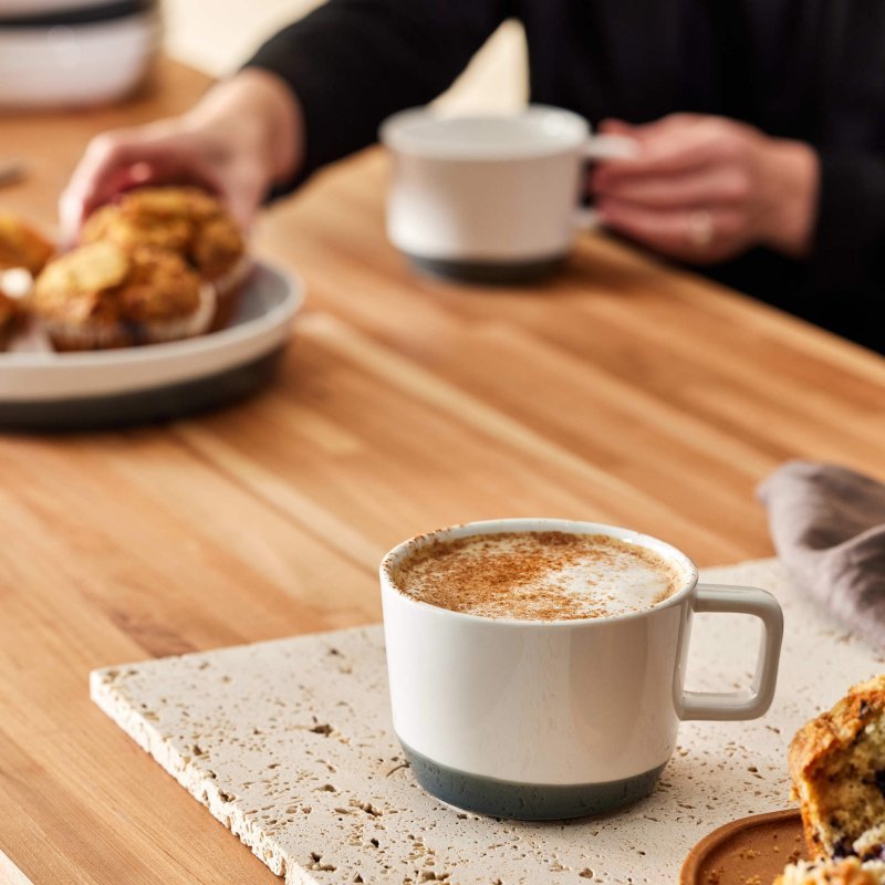 Libbey Austin 17.5 - ounce Large Porcelain Coffee Mug, Set of 4 - FCHF CITY