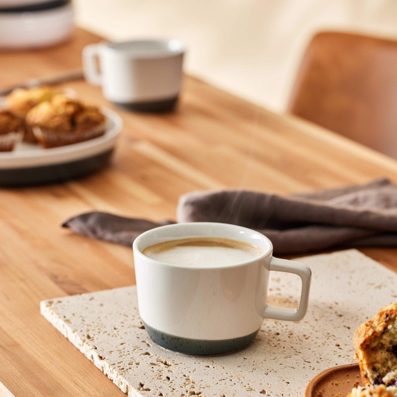 Libbey Austin 17.5 - ounce Large Porcelain Coffee Mug, Set of 4 - FCHF CITY