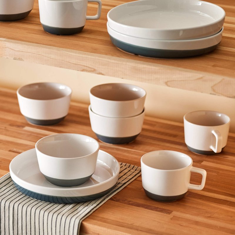Libbey Austin 28 - ounce Porcelain Soup Salad Bowl, Set of 4 - FCHF CITY