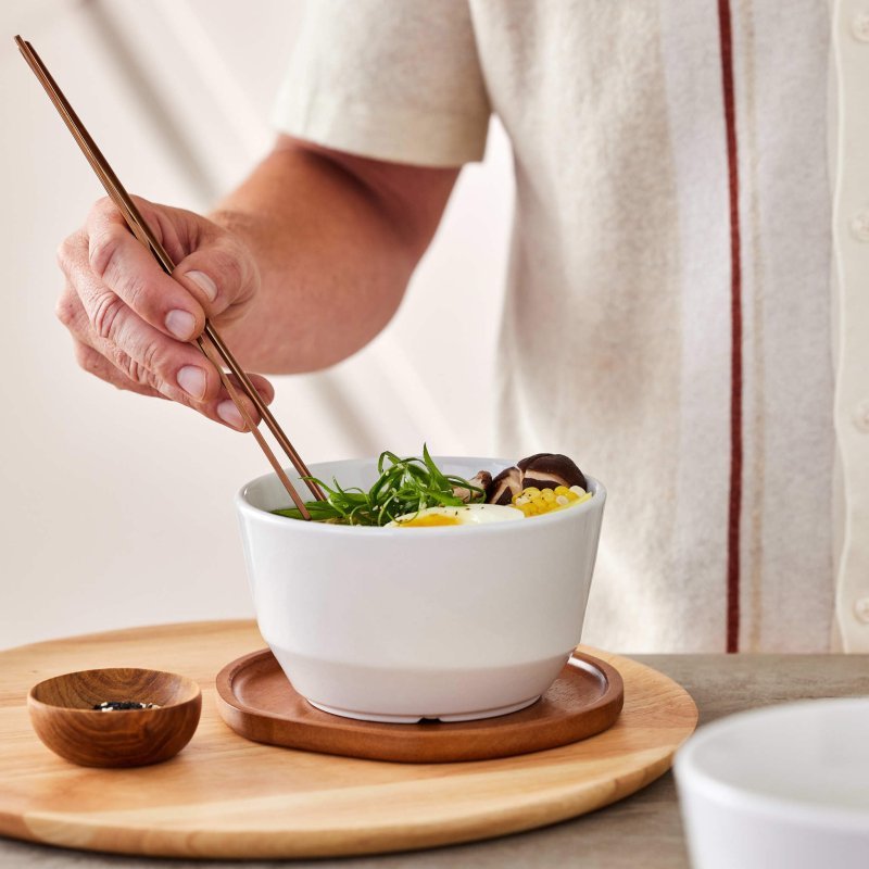 Libbey Austin 28 - ounce Porcelain Soup Salad Bowl, Set of 4 - FCHF CITY