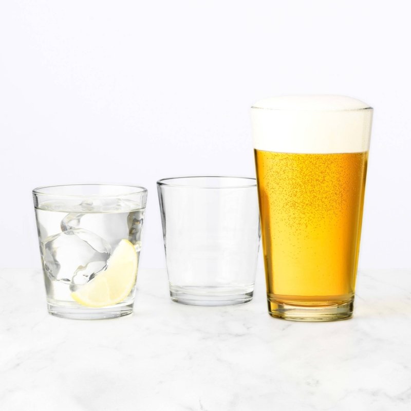 Libbey Bar Essentials Tumbler Glasses, 16 - ounce, Set of 6 - FCHF CITY