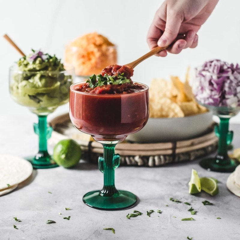 Libbey Cactus Margarita Glasses, 16 - ounce, Set of 4 - FCHF CITY