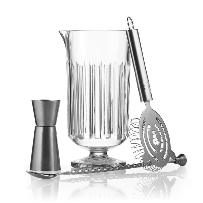 Libbey Classic Cocktail Flashback 4 - Piece Bar Mixing Set - FCHF CITY