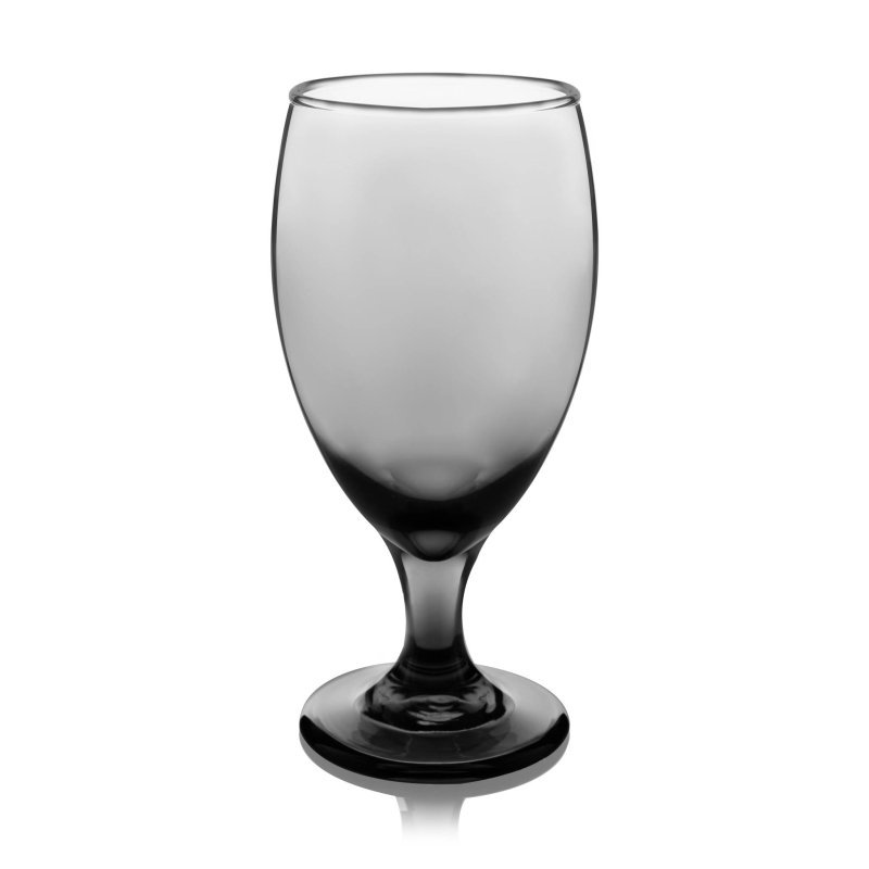 Libbey Classic Smoke Goblet Beverage Glasses, 16.25 - ounce, Set of 6 - FCHF CITY