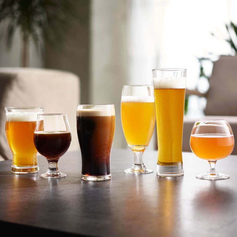 Libbey Craft Brews Assorted Beer Glasses, Set of 6 - FCHF CITY