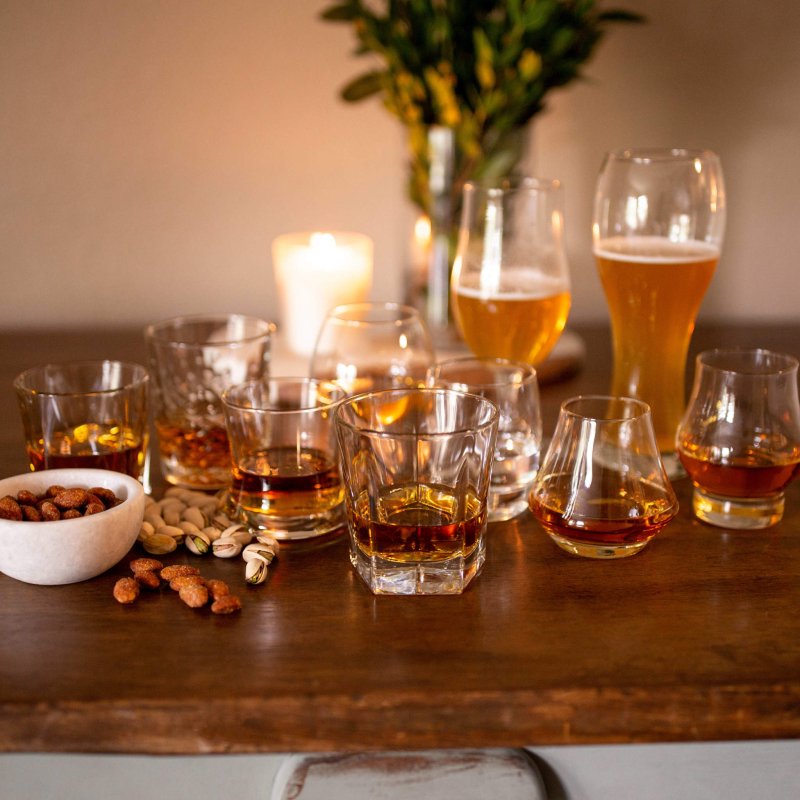 Libbey Craft Spirits Assorted Drinkware Glasses, Set of 6 - FCHF CITY