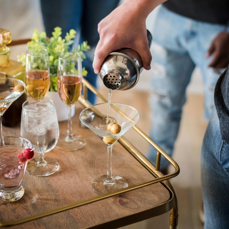 Libbey Entertaining Essentials Martini Glasses, 8 - ounce, Set of 6 - FCHF CITY