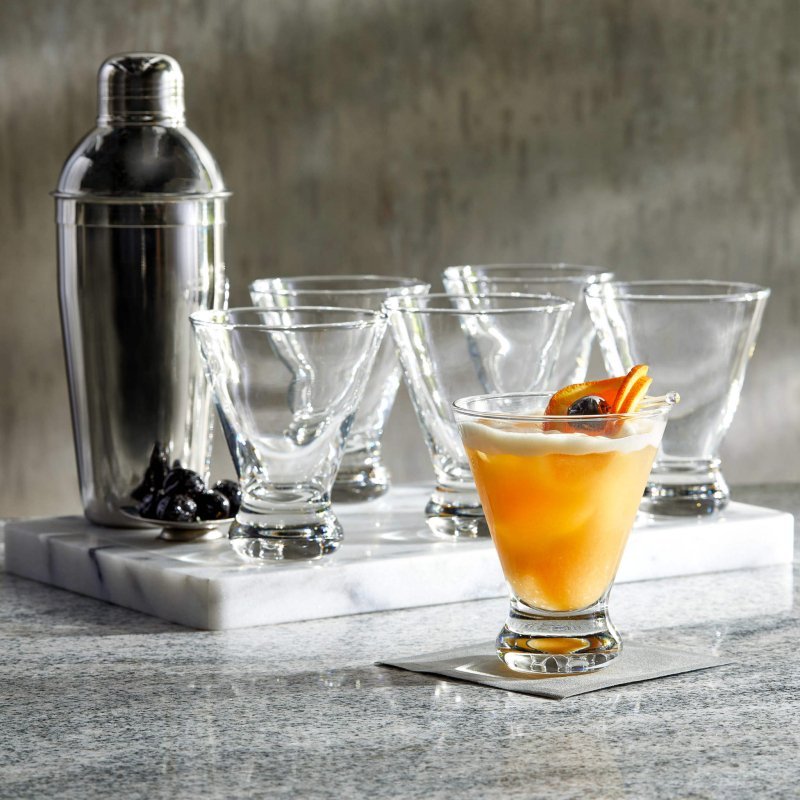 Libbey Entertaining Essentials Multi - Purpose Cocktail Glasses, 10 - ounce, Set of 6 - FCHF CITY