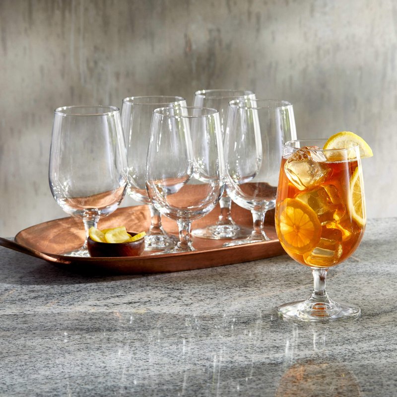 Libbey Entertaining Essentials Multi - Purpose Goblet Glasses, 16 - ounce, Set of 6 - FCHF CITY