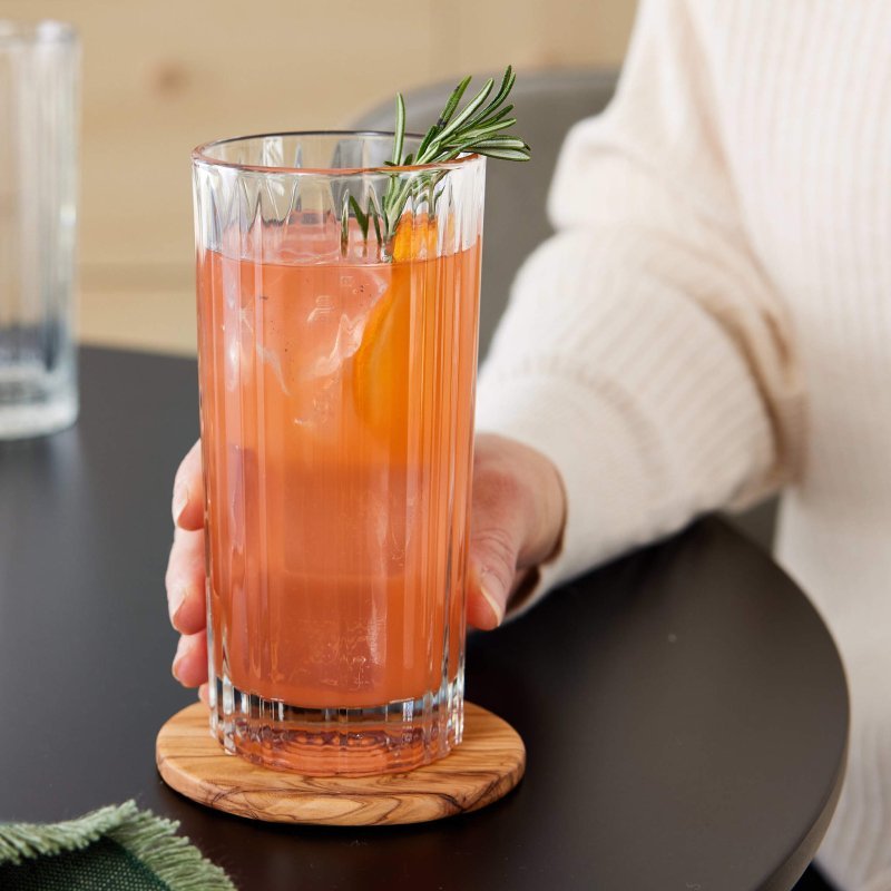 Libbey Flashback Tumbler Glasses, 16 - ounce, Set of 4 - FCHF CITY