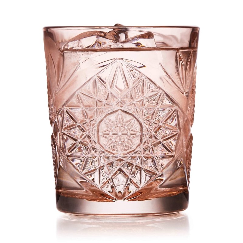 Libbey Hobstar Double Old Fashioned Glasses, 12 - ounce, Set of 4 - FCHF CITY