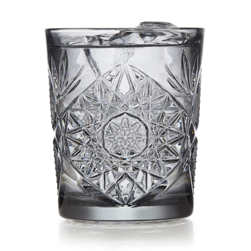 Libbey Hobstar Double Old Fashioned Glasses, 12 - ounce, Set of 4 - FCHF CITY