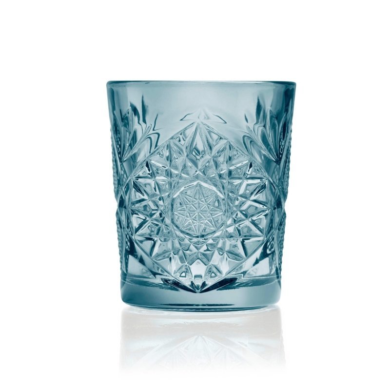 Libbey Hobstar Double Old Fashioned Glasses, 12 - ounce, Set of 4 - FCHF CITY