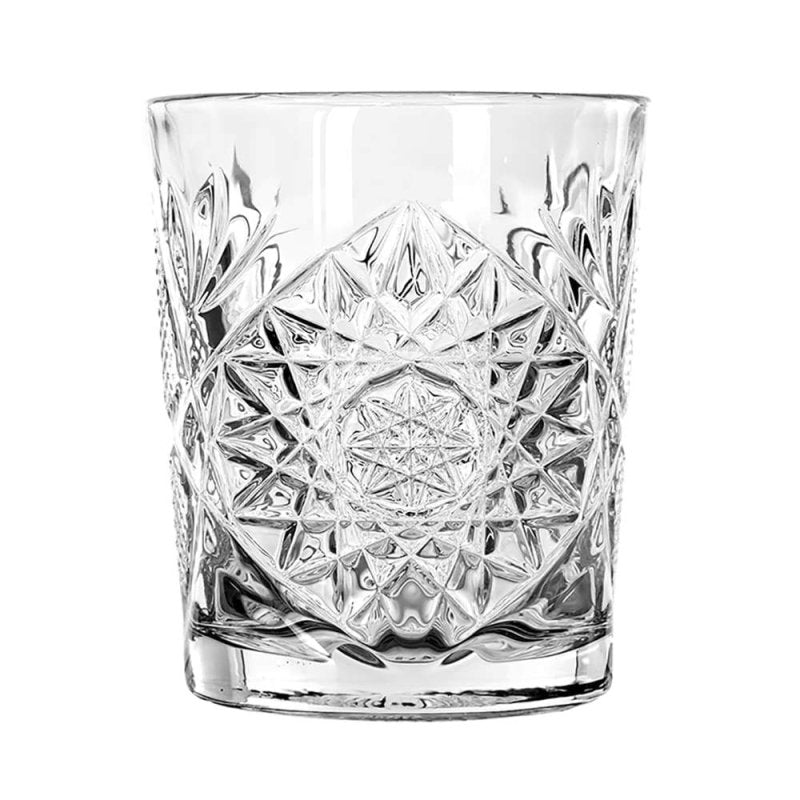 Libbey Hobstar Double Old Fashioned Glasses, 12 - ounce, Set of 4 - FCHF CITY