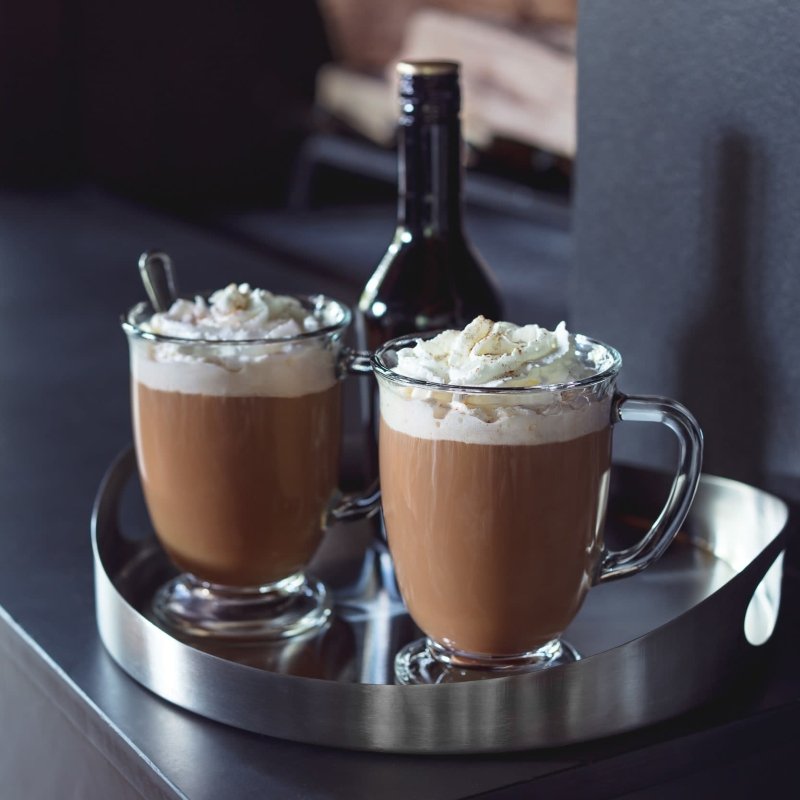 Libbey Kona Glass Coffee Mugs, 16 - ounce, Set of 6 - FCHF CITY